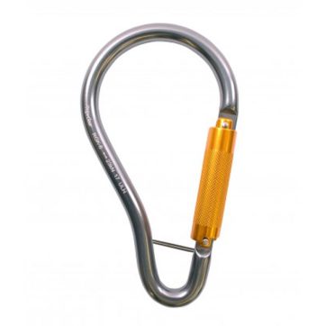 Ridgegear RGK6 Aluminium Twistlock Scaffold Carabiner (54mm)