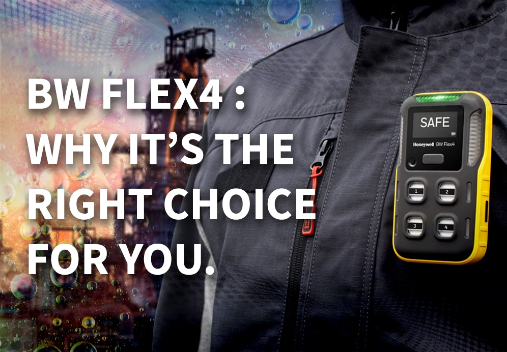 Flex 4 portable gas detector