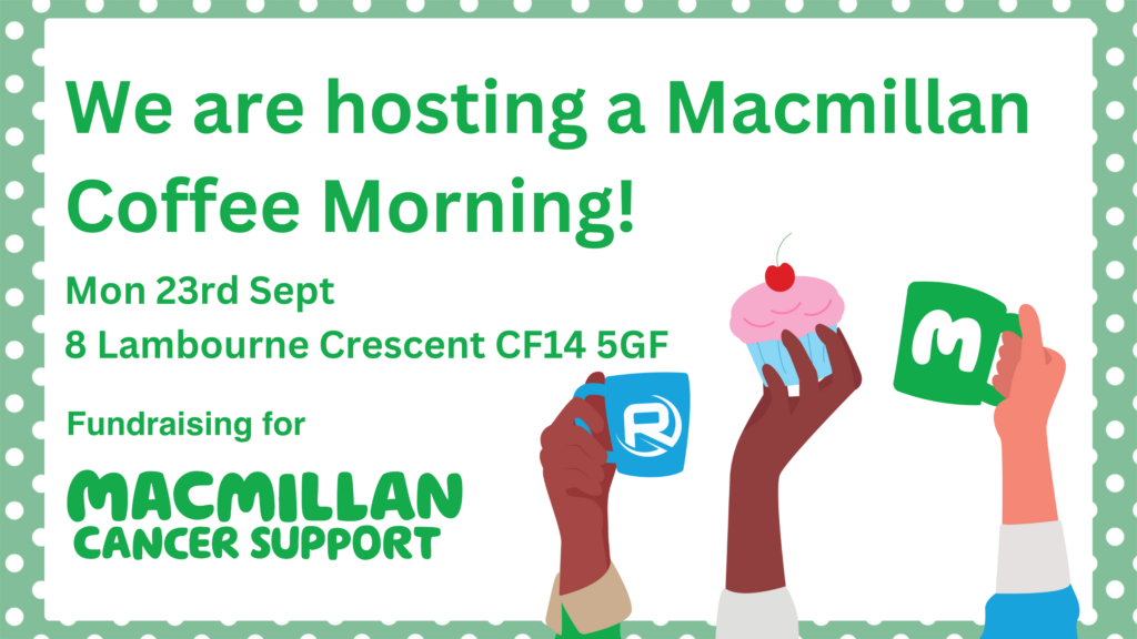 Macmillan Coffee Morning with Rockall Safety