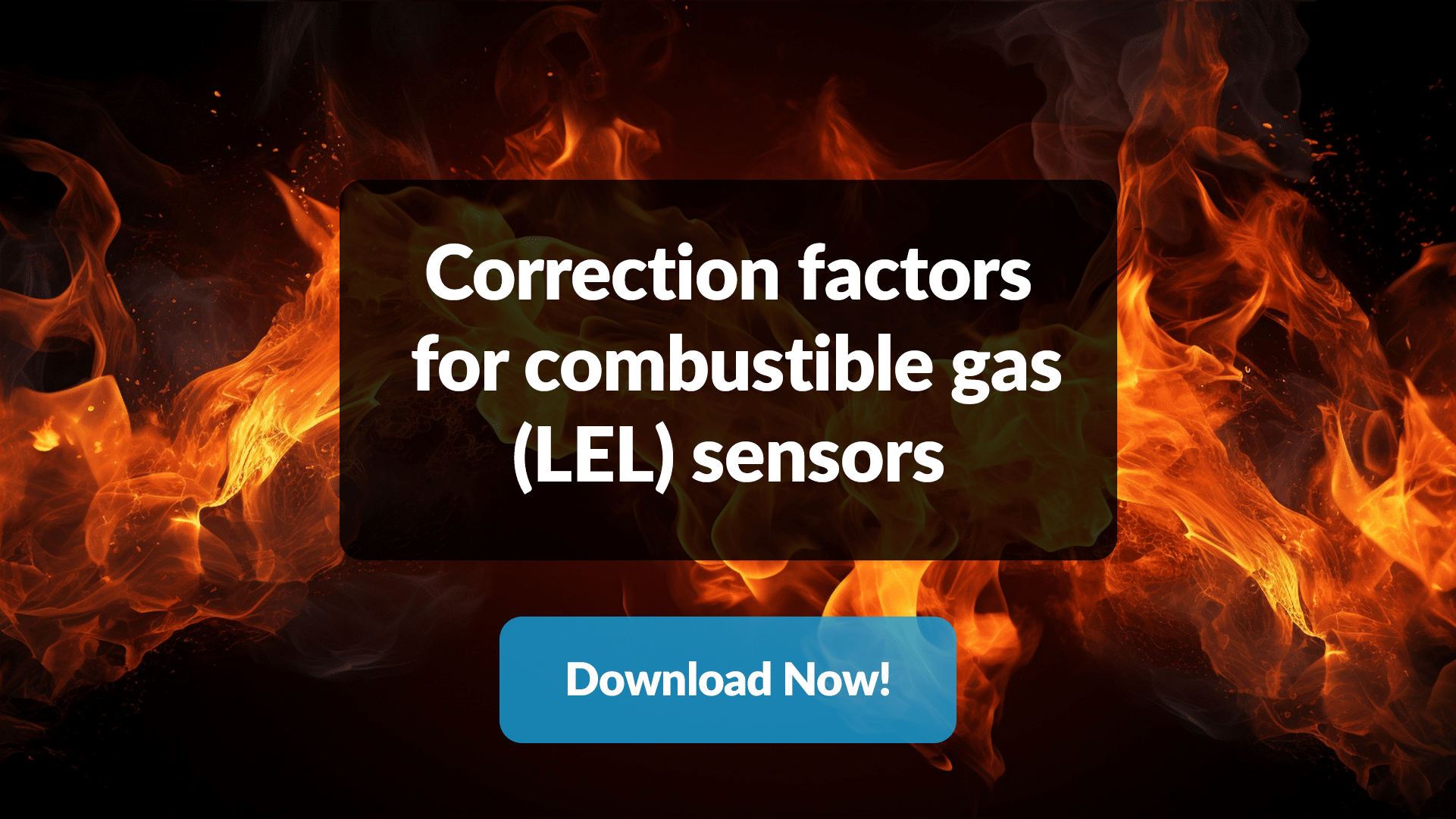 Correction factors for combustible gas (LEL) sensors